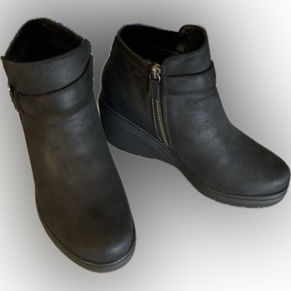 Wedge Booties